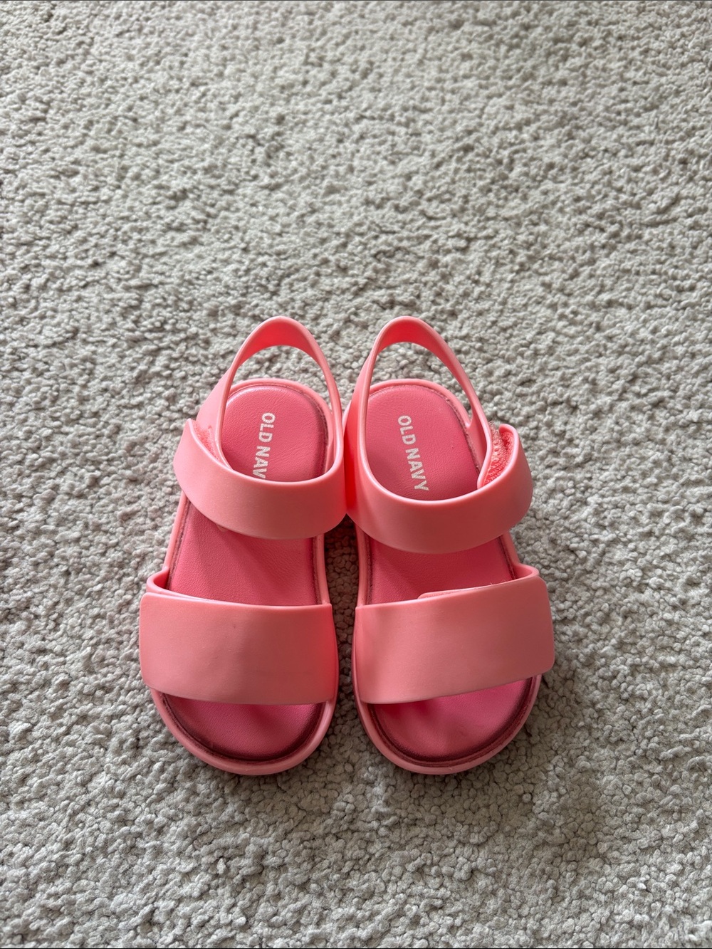 Old Navy Pink Kids' Dual Strap Sandals